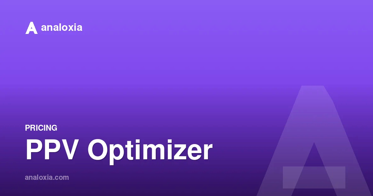 PPV Optimizer